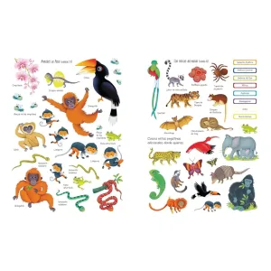 Mi primer libro de pegatinas. Animales del mundo - Tribujito Tienda Online
